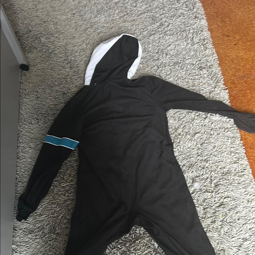 Kids Black and Blue Space-Themed Onesie new - Picture 2 of 3